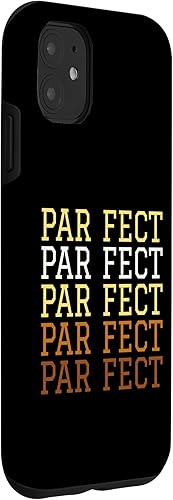 Miniatura 9 de iPhone XXS ParFect Funny Word Play for Perfect Par Game Case
