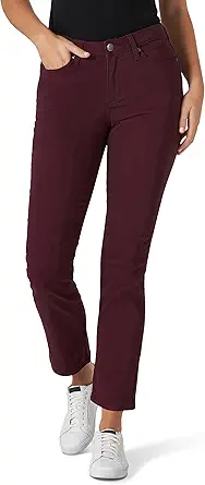 Lee Women's Ultra Lux Comfort with Flex Motion Straight Leg Jean