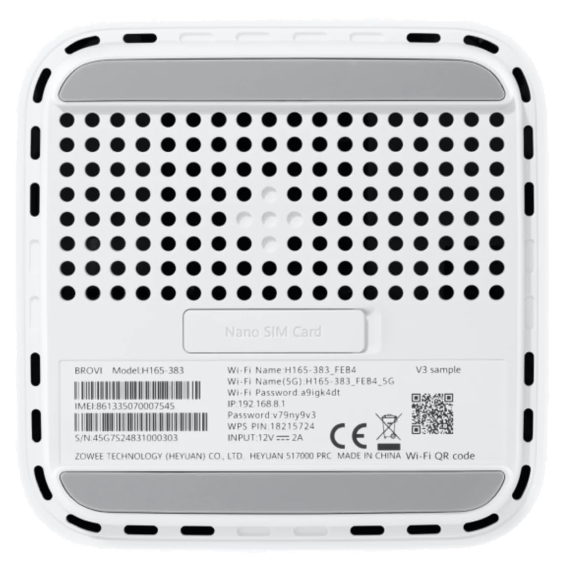 5G CPE 6, H165, 5G Router SIM, LAN/WAN-Anschluss, Visualisierte WLAN-Diagnoza, Home Broadband Mesh+