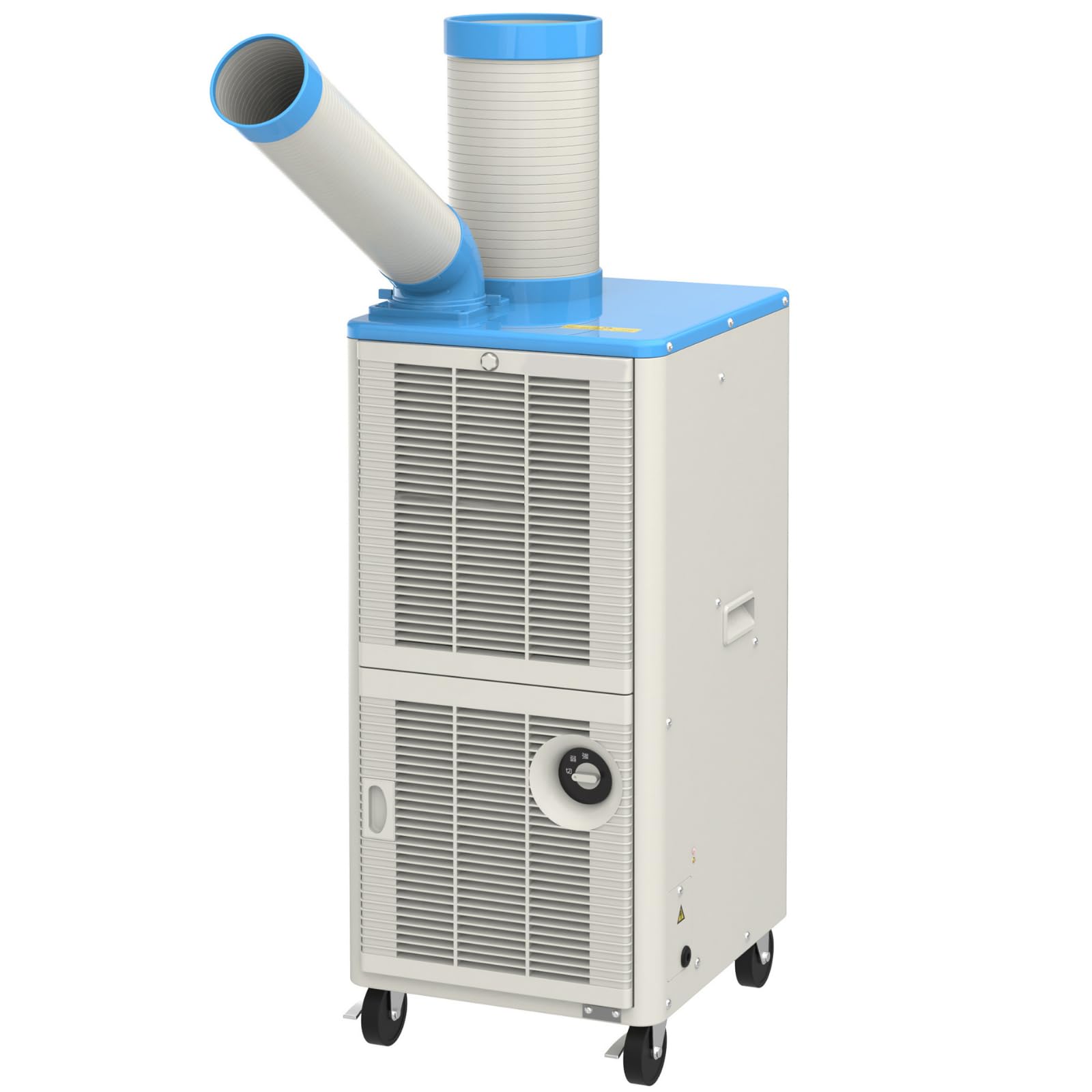 Spot Cooler Portable Air Conditioner Industrial Grade Dual Hose Commercial AC Unit for Indoor Outdoor Use 9550-BTU R32