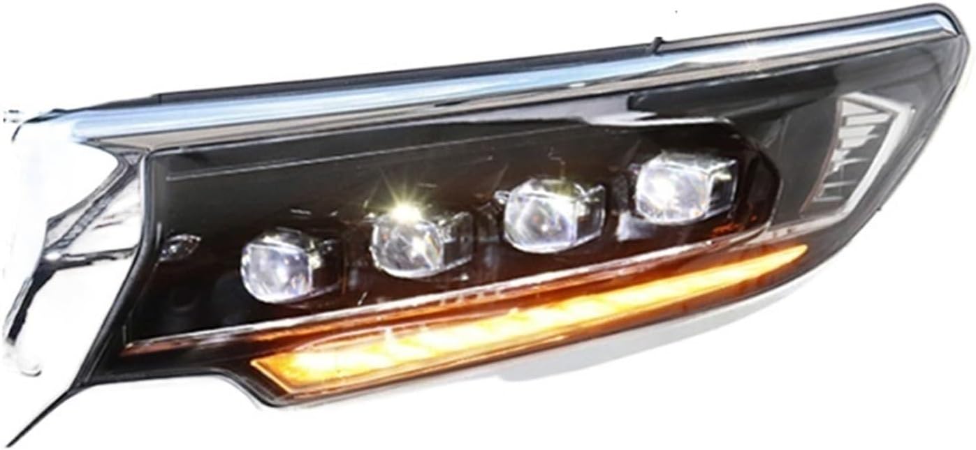 5272368B Headlight Compatible with Toyota 2018-2021 Prado LC150 LED Car Light Assembly Upgrade Lens DRL Dynamic Lamp Automobile Tools Accessories