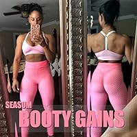 Vista 109 de SEASUM - Pantalones de yoga de cintura alta para mujer, con control de abdomen y realce de glúteos, leggings favorecedores para entrenar y correr