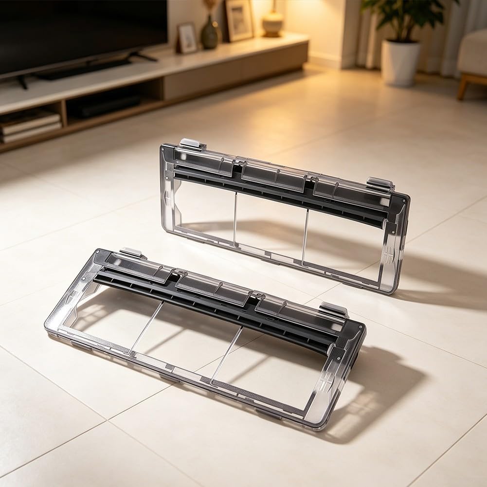 2pcs Cepillo para ecovacs DJ35 DJ36 Plástico para duro 2pcs Cepillo