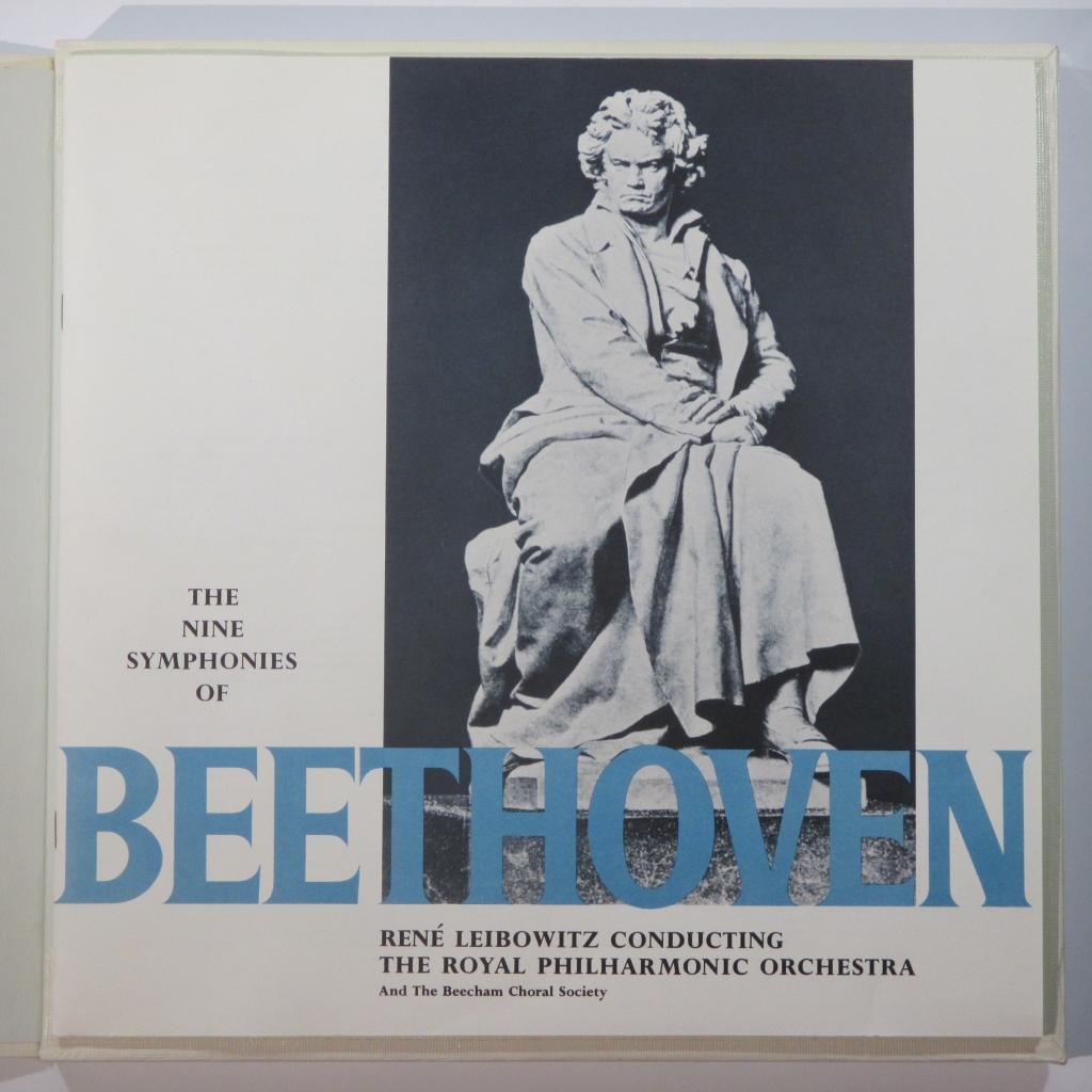 The Nine Symphonies of Beethoven: Rene Leibowitz Conducting The Royal Philharmonic Orchestra and the Beecham Choral Society