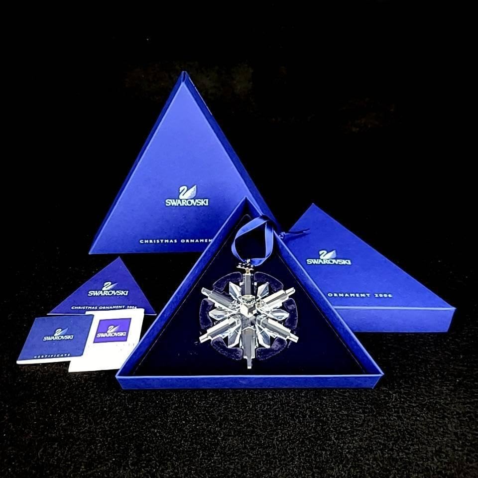 希少 スワロフスキー オーナメント 1999年限定 スノーフレーク 雪の