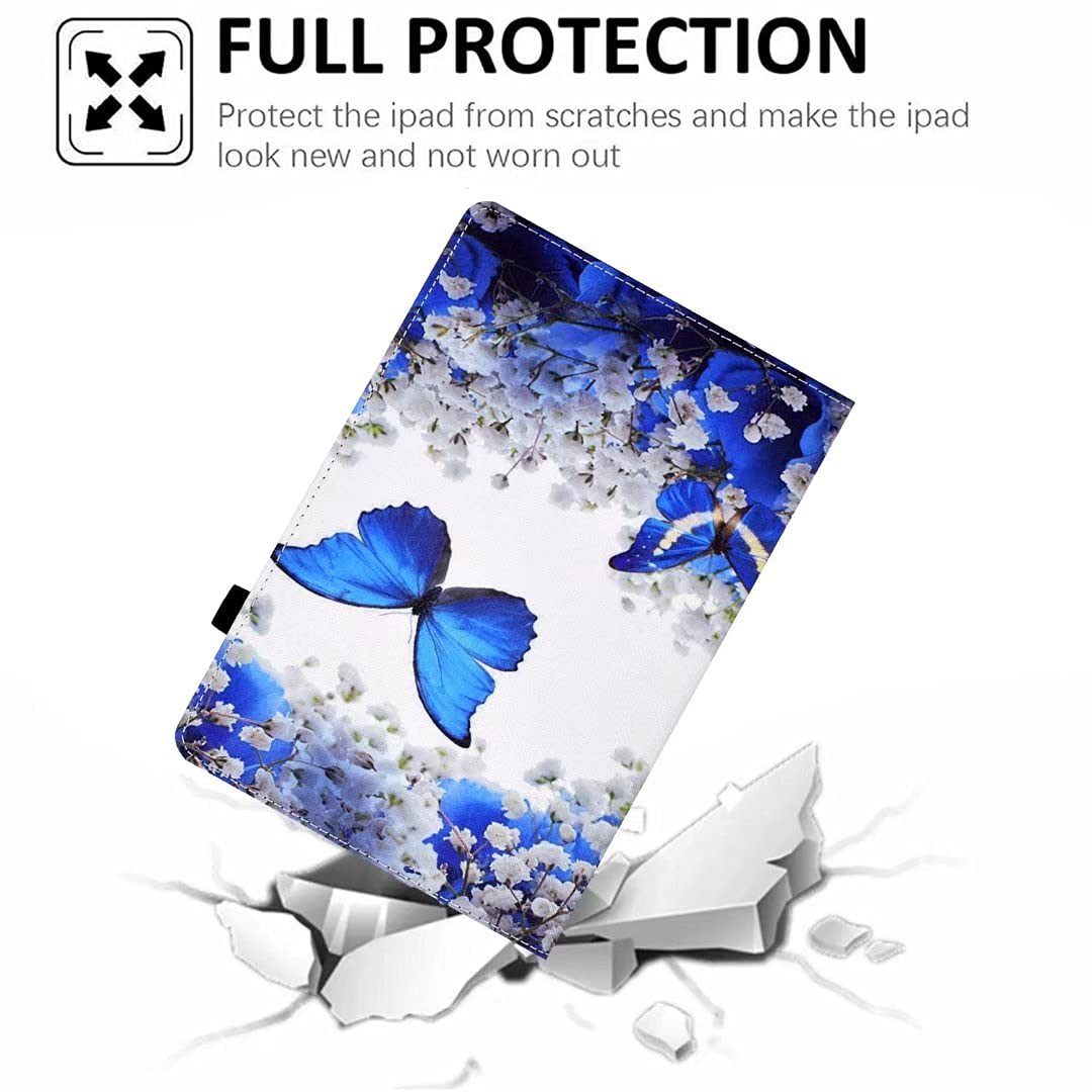 Custodia Protettiva In Pelle Per Kindle Fire Max 11 – Sottile, Con Funzione Autosleep, Blu Scuro - 6