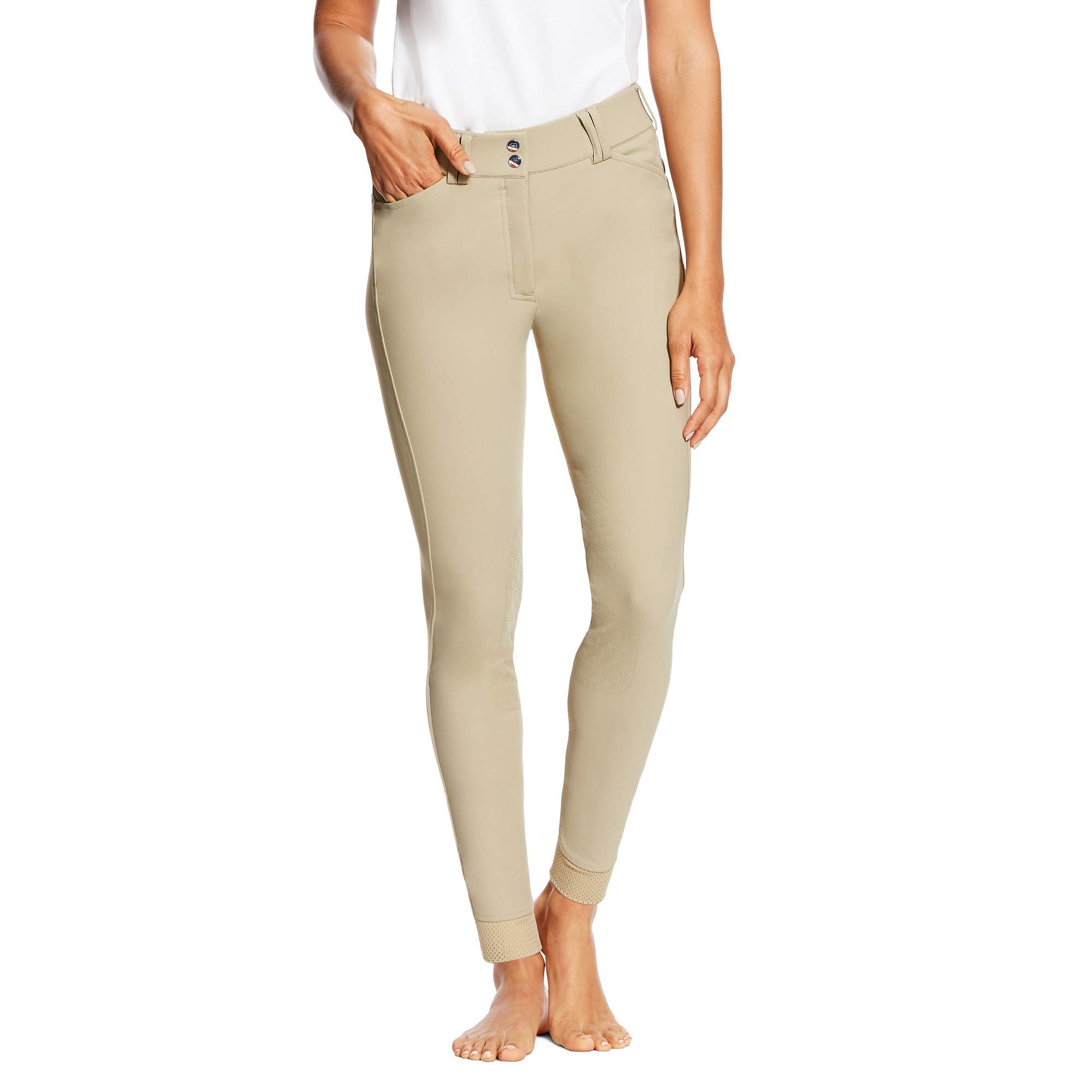 Ariat Pantaloni da donna Tri Factor EQ Grip con toppa al ginocchio