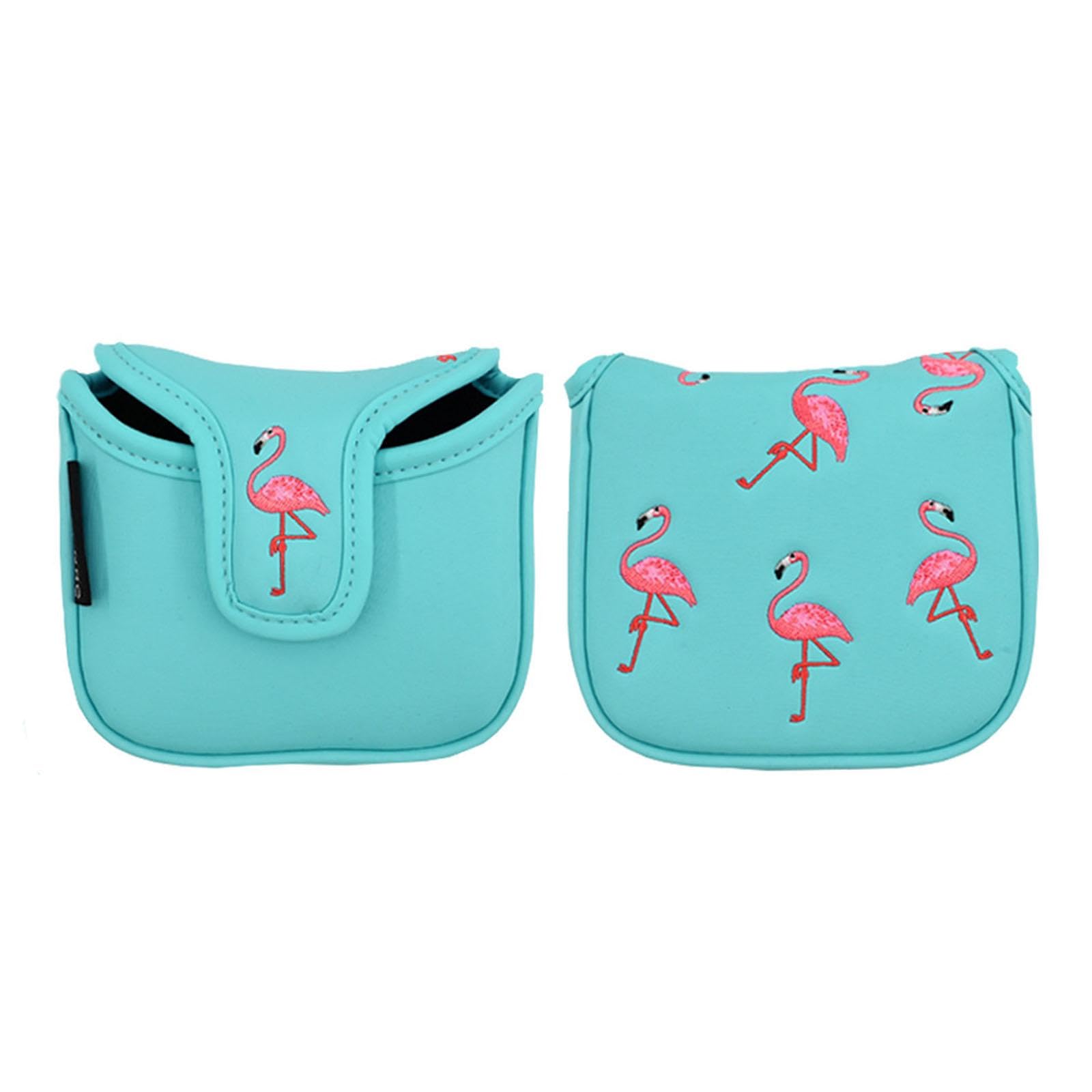 Golf Mallet Putter Headcover Club Kopf Schutz PU mit Magnetverschluss Und Weichem Futter für Damen für Outdoor Nutzung Freizeit