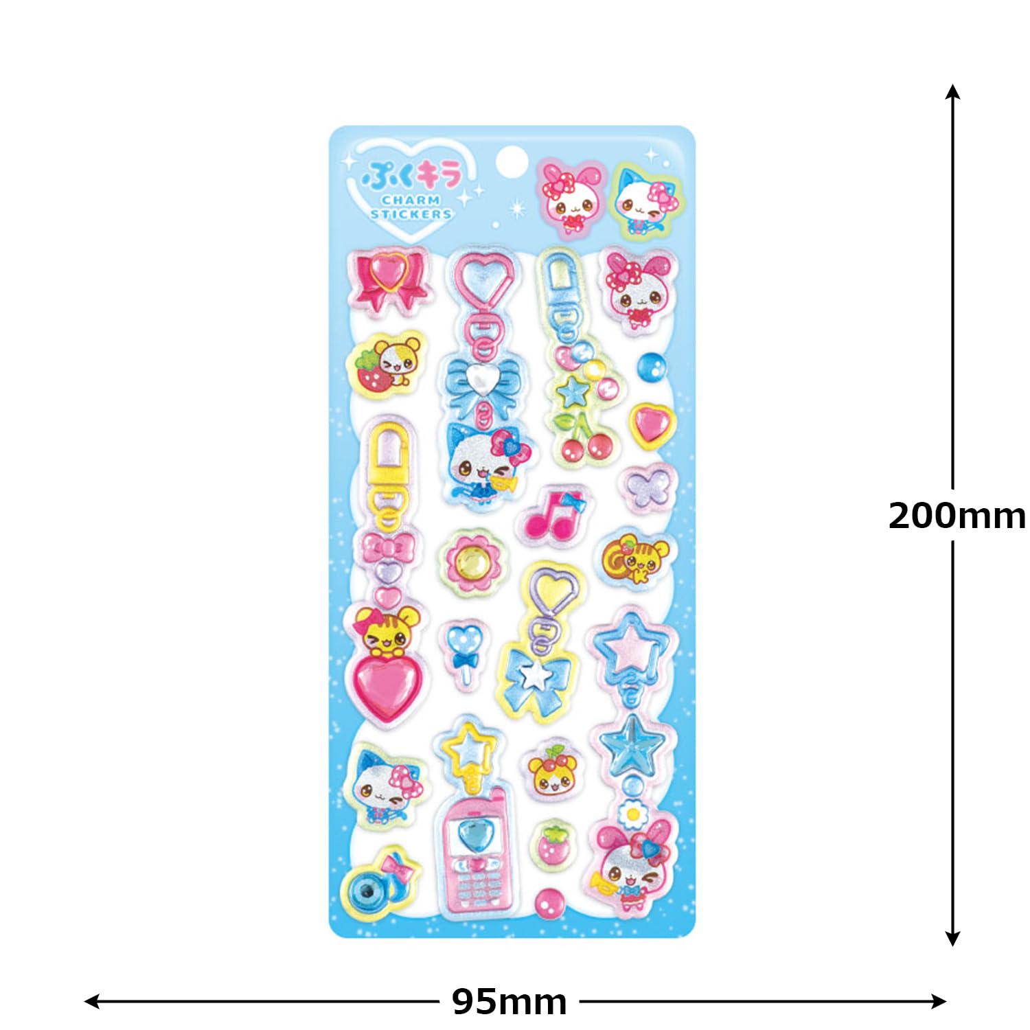 Amazon.co.jp: クラックス シール プクキラチャームステッカー