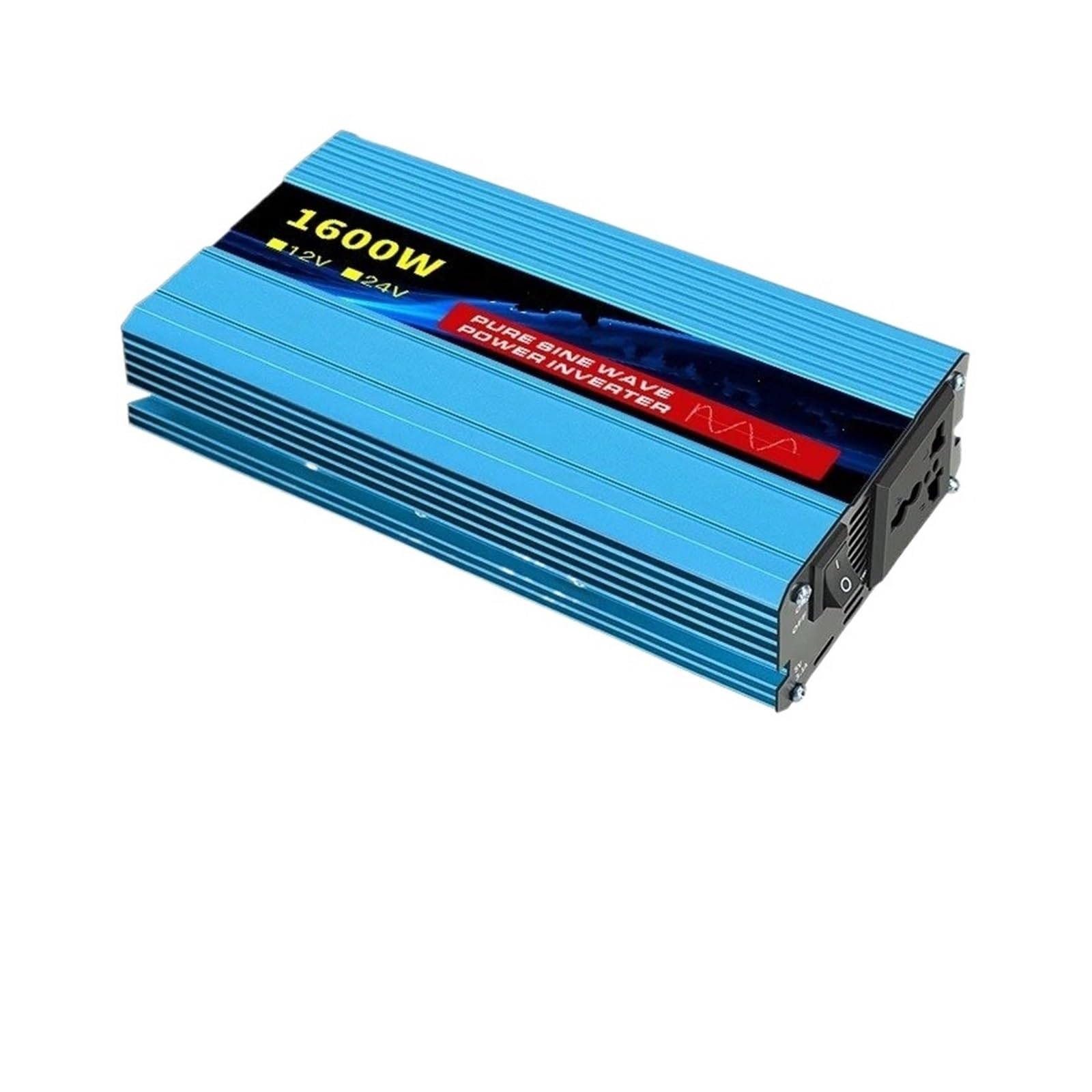 Transformador Inversor Solar para Coche con LED De Alta Potencia 220 V 72 V 50 Hz para Onda Sinusoidal Pura De 4500 W 5000 W 6000 W Portátil(72V 1600W 50HZ)