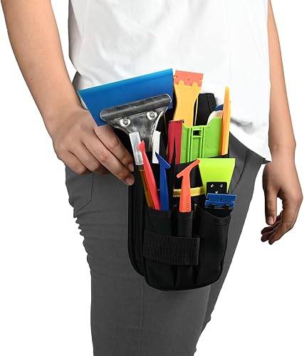 Miniatura 8 de EHDIS Bolsa organizadora de herramientas, bolsa de herramientas multiusos, mini soporte de trabajo, organizador pequeño de alta resistencia para