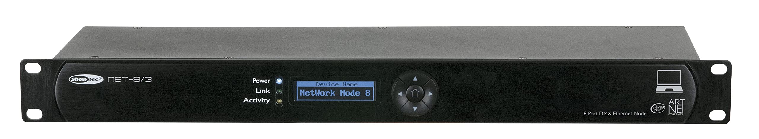 Showtec NET-8/3 8 canali nodo Artnet/Klingnet, XLR a 3poli