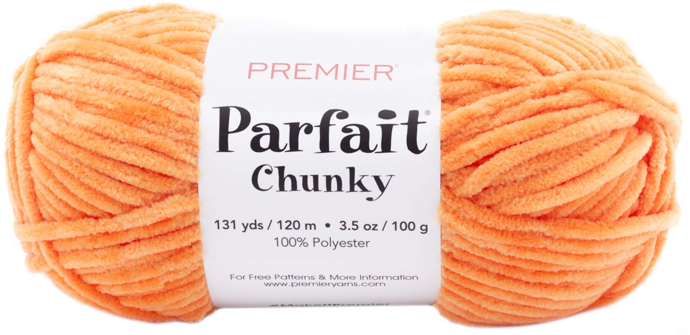 Pelote Parfait Chunky Tangerine pour couverture douillette