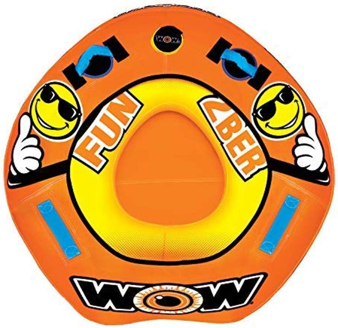 Wow Watersports 2Ber 19-1100, 1 Person Towable, Starter Kit, Includes Pump and Tow Rope