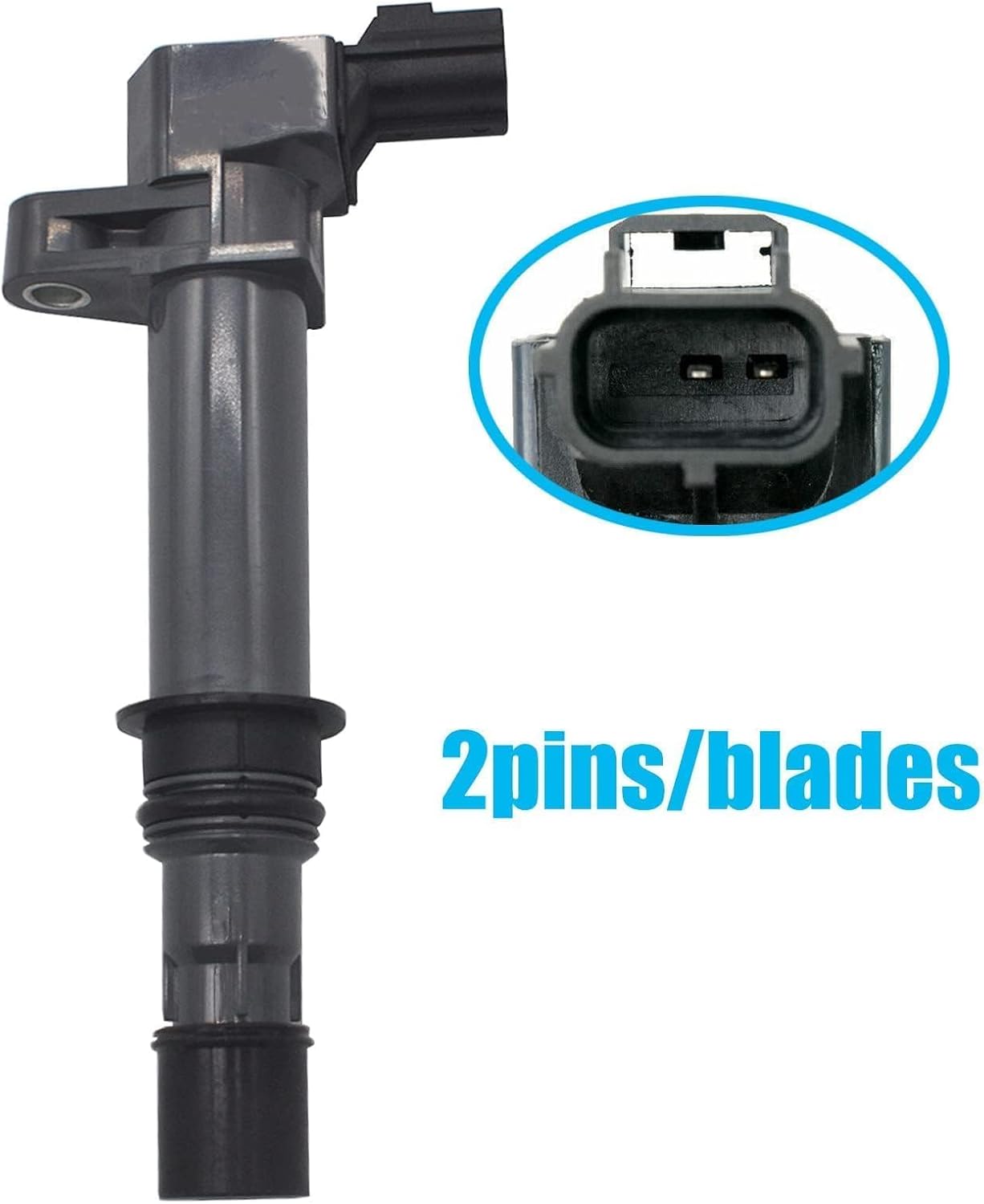 UF270 Ignition Coil Pack 56028138AD and Iridium Spark Plugs 4504 Set of 8pcs Compatible with Dodge Dakota 2000-2010,Ram 1500 2002-2010,Durango 2000-2009&Jeep1999-2009&Chrysler 2007-2009 4.7L V8