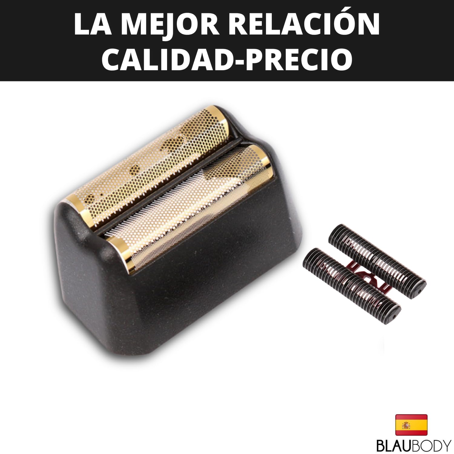 Cabezal de Repuesto x1 Compatible Con Afeitadora Profesional Wahl Shaver Professionnel 7031-100/7043-10 Repuestos de Peluquería Afeitado Pelo de Hombre Barba Cuchilla de Repuesto Para Maquina Barberia