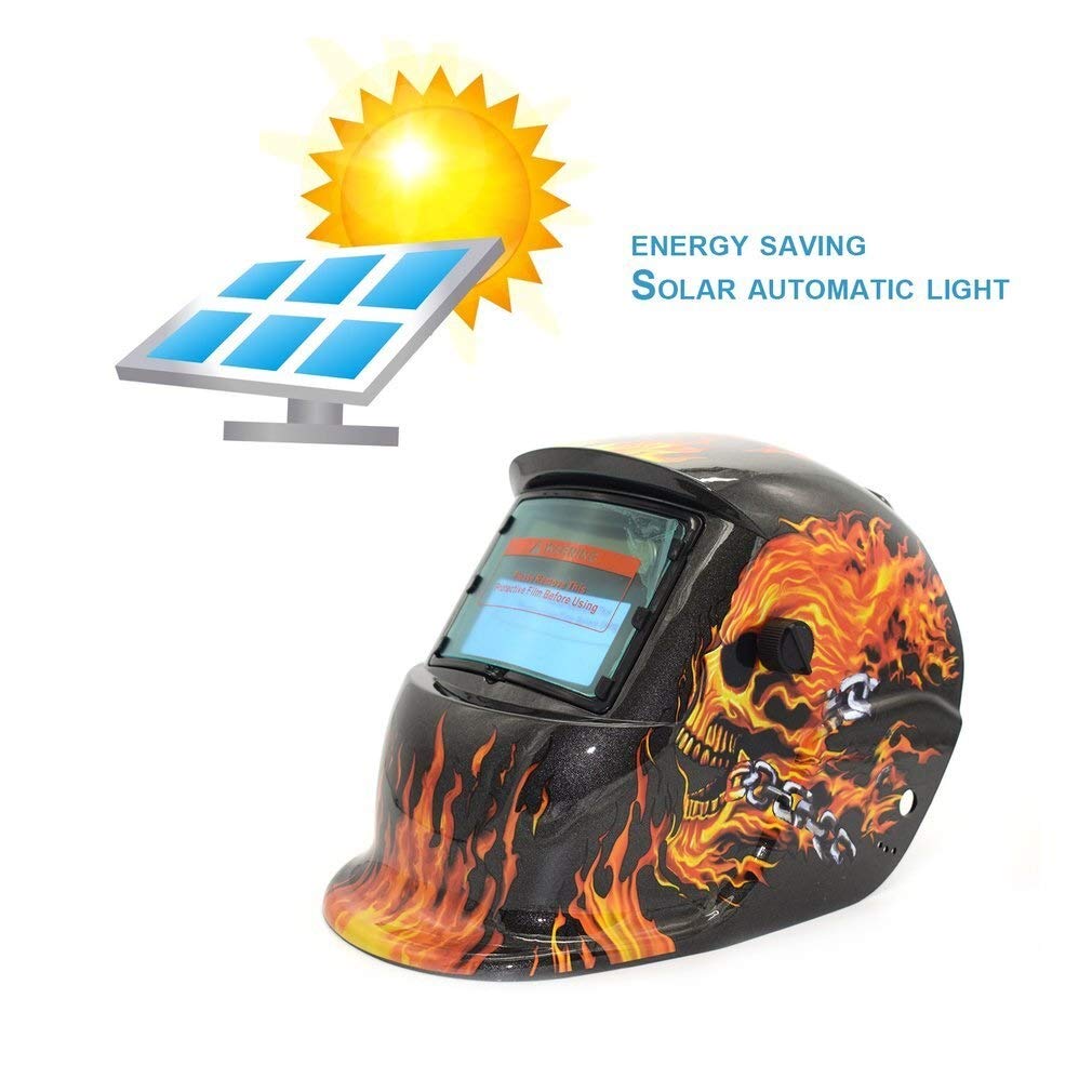 Careta Soldar Automatica Solar oscurecimiento automático Casco de Soldadura eléctrica Soldadura máscara Tapa de la Lente Casco del Soldador for la Soldadura de la máquina Mascaras De Soldar