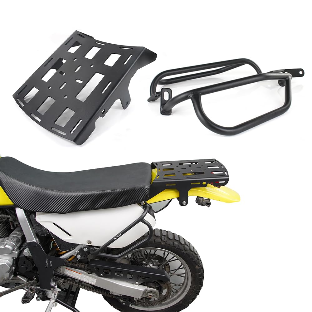 Xitomer Luggage Rack & Crash Bars Fit for DR650 1996-2025 DR 650 Motorcycle Rack Rack Tank Guard Side Bar