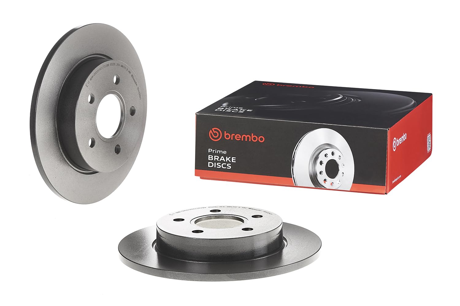 Brembo 08.A029.21 - Disco Freno con Verniciatura UV (Set di 2) - Posteriore