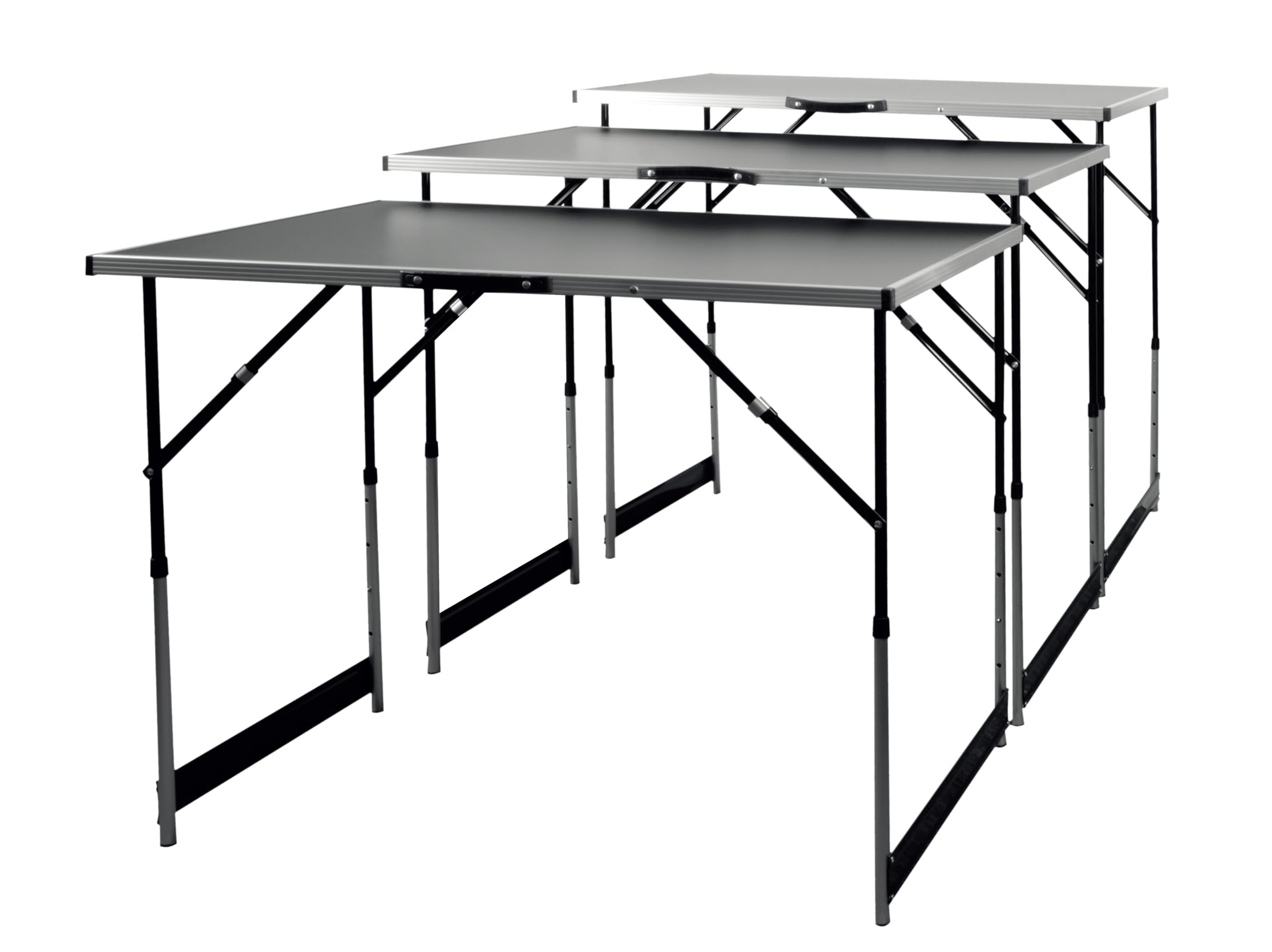 PRESTIGE HOME LIVING OUTDOOR Multifunktionstisch 3tlg. 100 x 60 x 73 cm