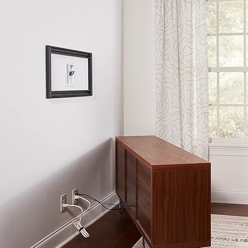 Miniatura 3 de Legrand OnQ - Kit de gestión de cables en pared oculta todos los cables, el kit de alimentación de TV funciona con todos los enchufes de