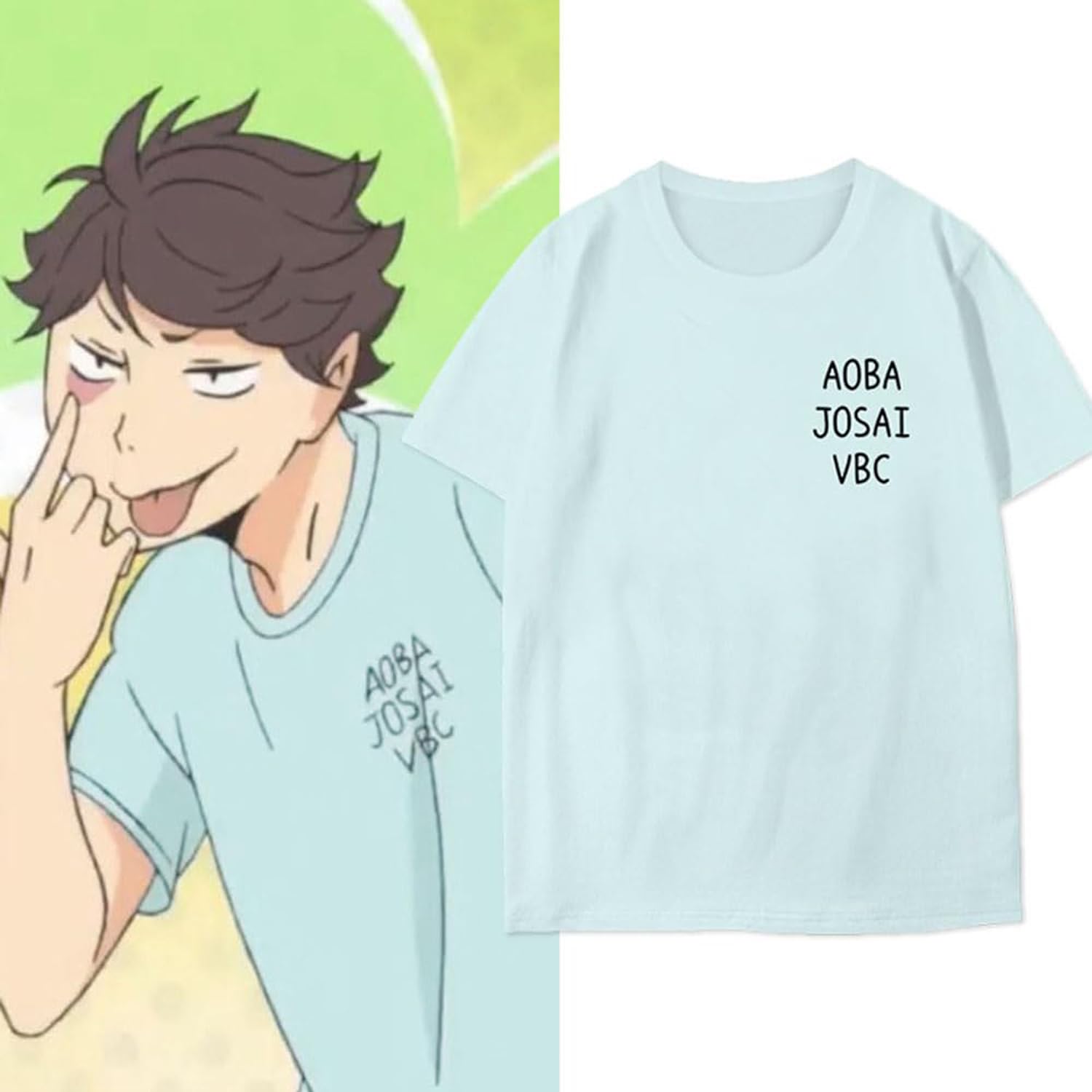 Amazon.co.jp: ハイキュー 及川徹 コスプレ衣装 青葉城西 岩泉一 t