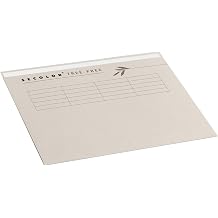 Djois Made bv Jalema 3864511- Pack of 10 Ecological Subfolders with Folio Tab | 226 g/m2 | Tree Free Secolor | Natural Beige