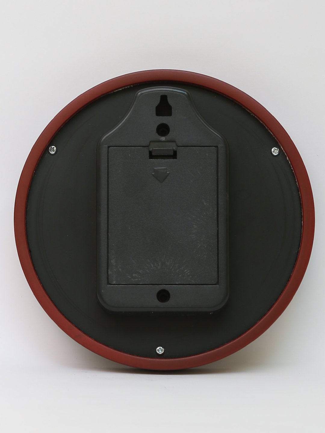 Safal Red and Black Combo Mini Wooden Wall Clock 1