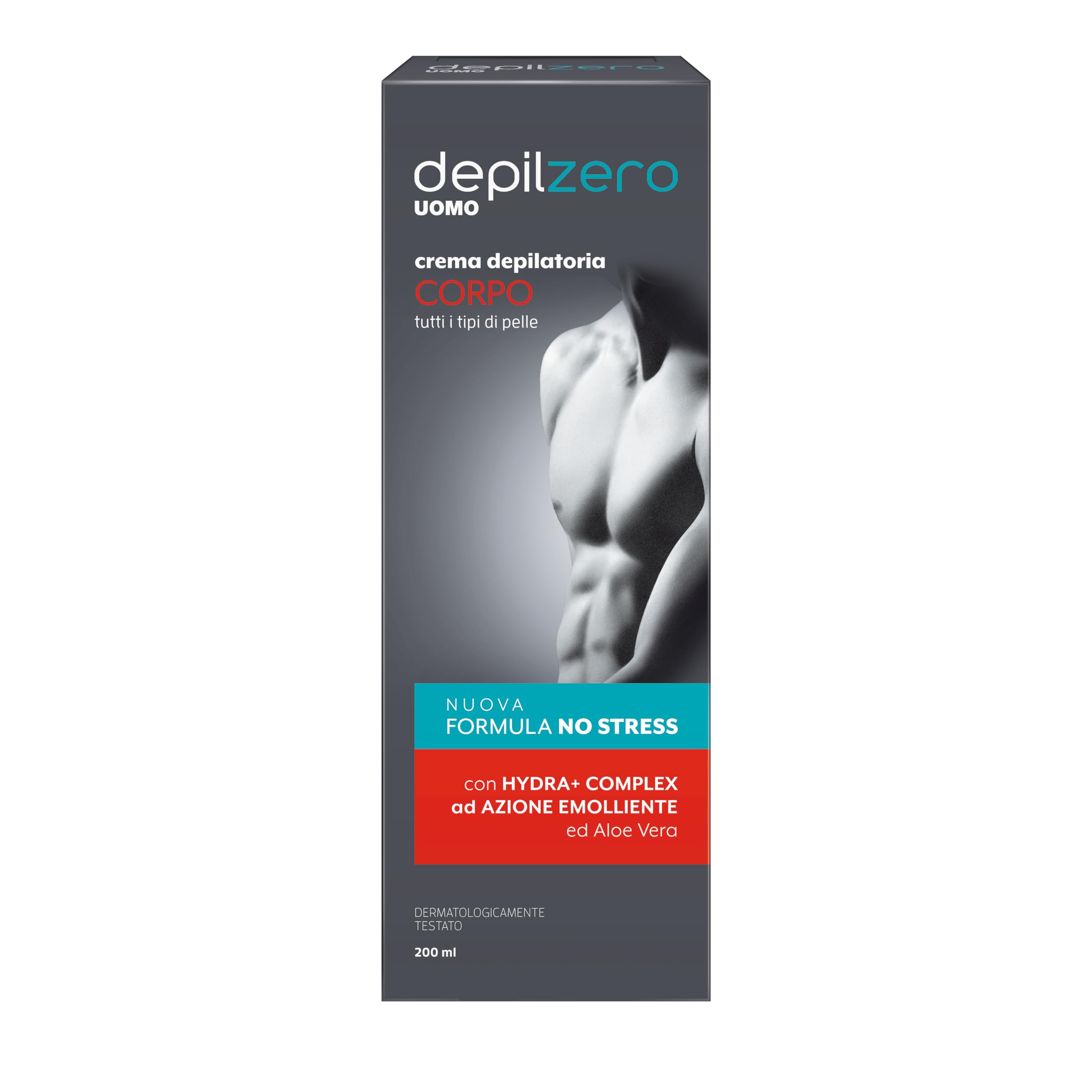 Body Cream For The Hair Removal Men 200 ml by DEPILZERO