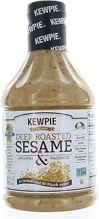 Kewpie Creamy Deep Roasted Sesame Dressing & Marinade 30oz - Rich Nutty Umami for Salads, Dips & Meats
