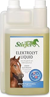 Stiefel Electrolyte Liquide pour Chevaux - Eletrolytes de qualité supérieure - pour compenser Les pertes d'électrolytes en Cas de Chaleur ou d'effort Intense - Régénération Rapide - Liquide - avec
