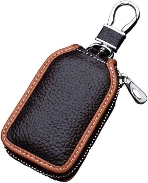 leather key pouch