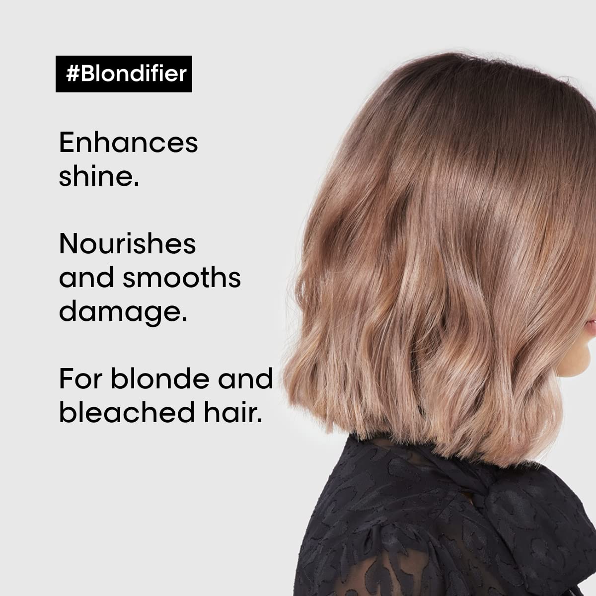 L'Oréal Professionnel Paris Blondifier Clarifying Shampoo - Restores Color -Treated Hair, Enhances Shine & Fights Brass, For Blonde or Bleached Hair - Image 3