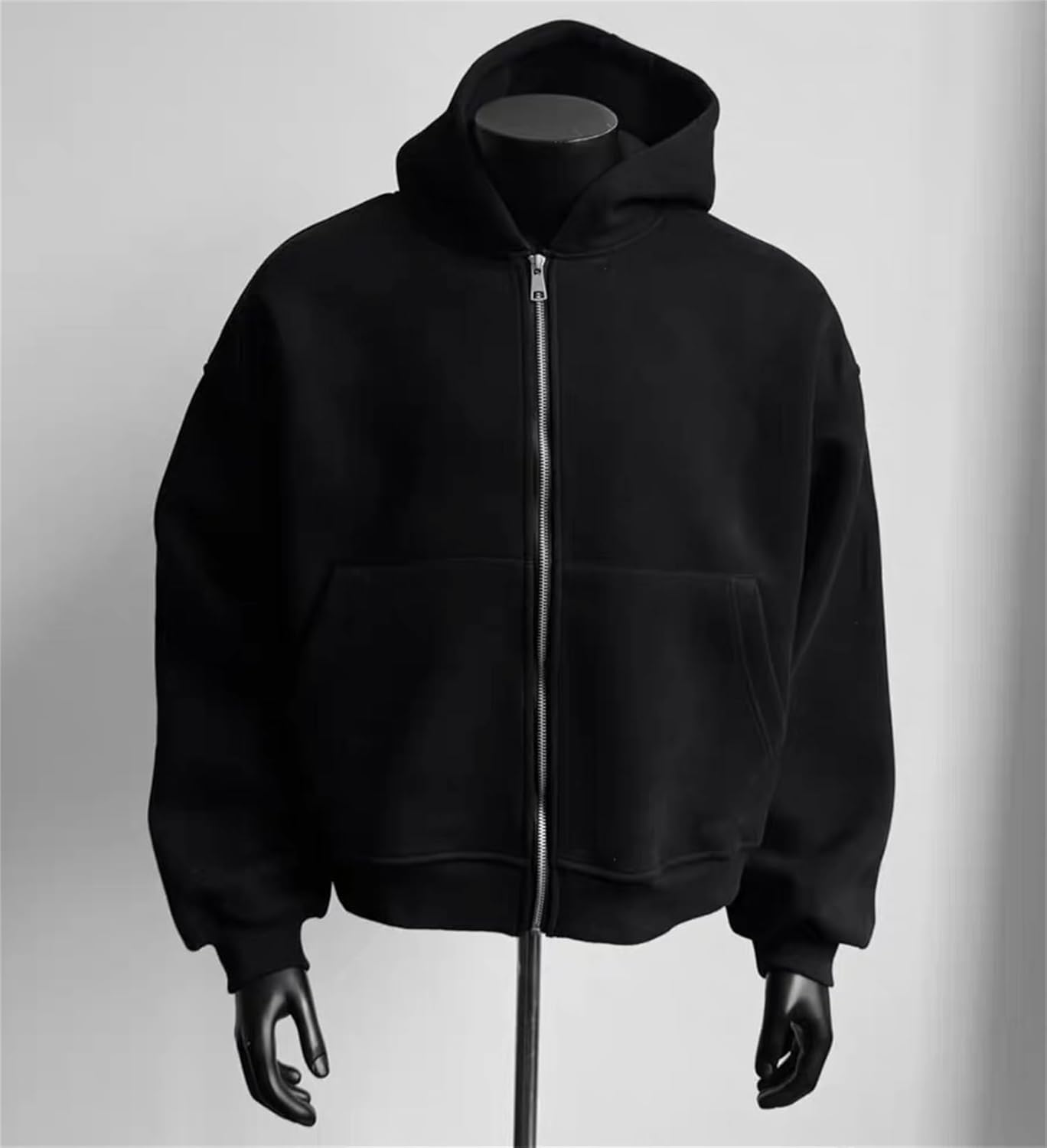 Womens Creative Hoodie with Backpack Unisex Casual Zip Up Long Sleeve Oversized Pocket Sweatshirt Jackets