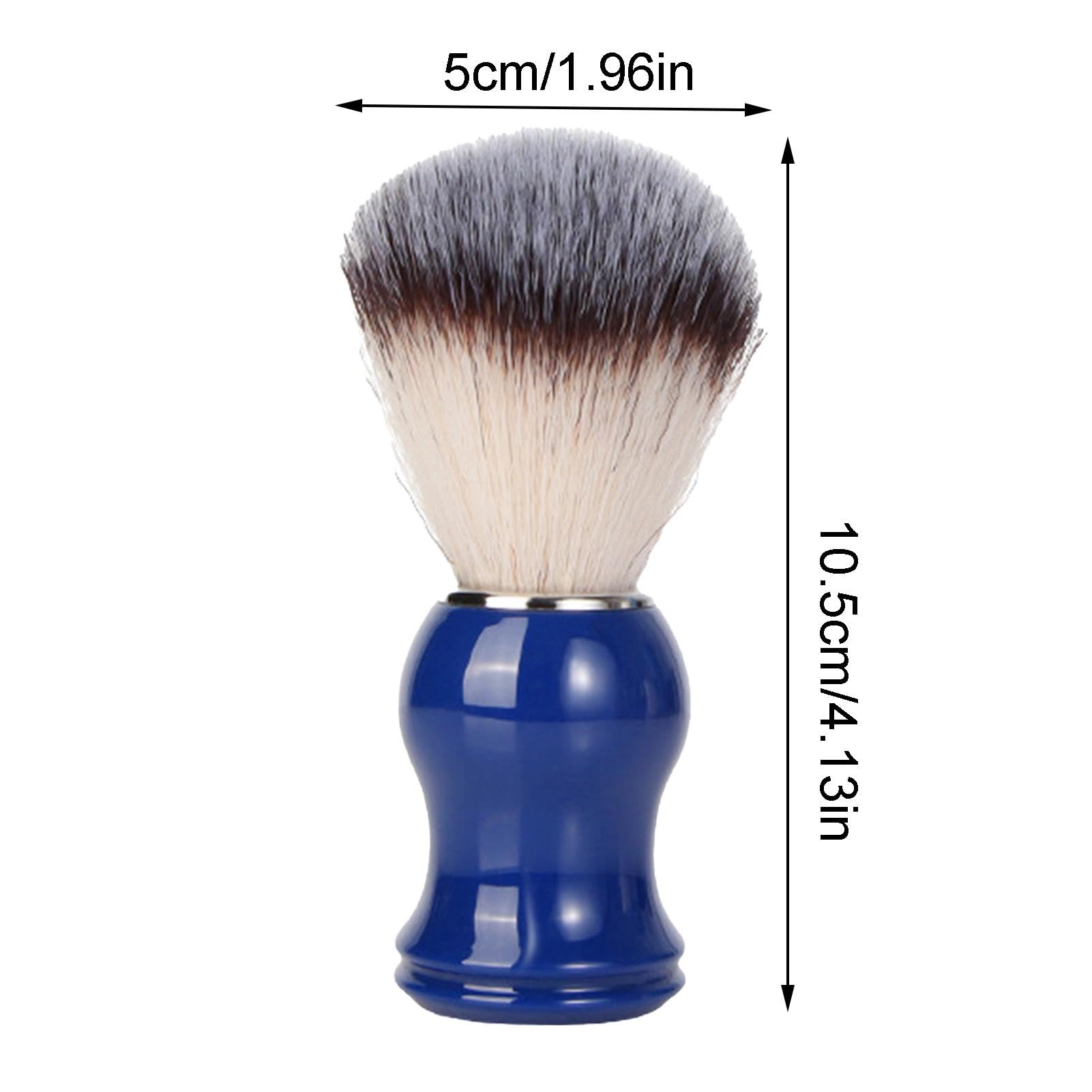 Pennello Per Crema Da Barba Manico Ergonomico Setole Morbide Per Crema E | Pennello Da Rasatura Per Uomo Barbuto Portatile Festa Del Papà Compleanno San Uomini Barbuti
