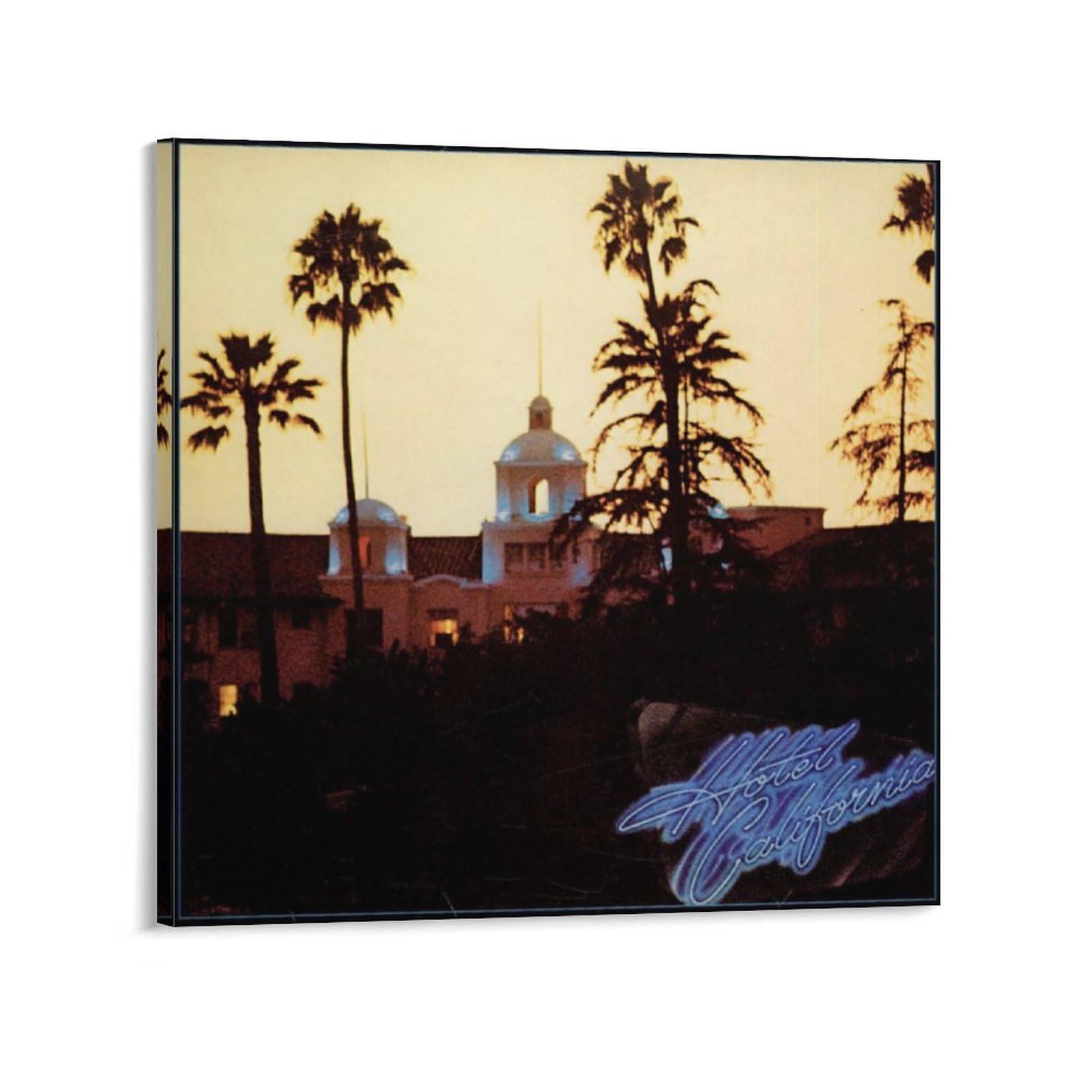 Amazon.co.jp: イーグルスホテルカリフォルニアポスター