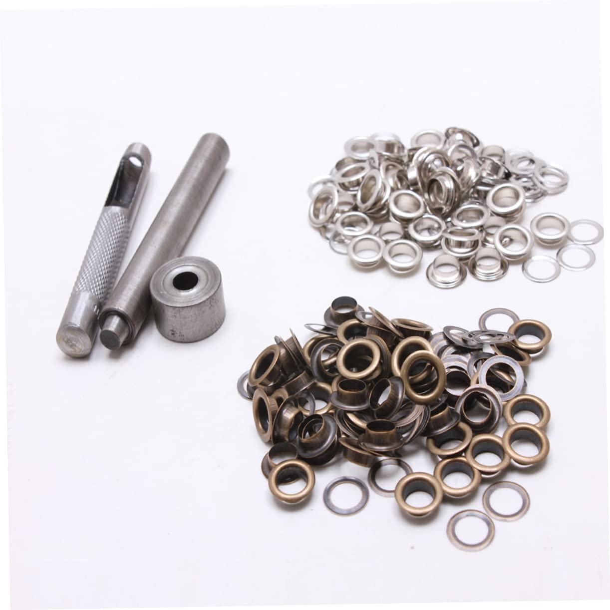 Operitacx 300ensembles Kit De Œillets Laiton avec Outils Ensemble Pratique pour Chaussures Vêtements Et Projets Et Diamètre Intérieur