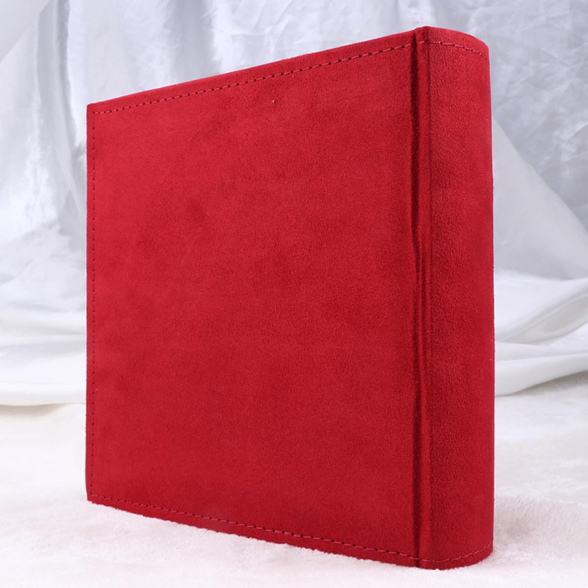 Álbum de Fotos DIY Tipo Inserto 300 Hojas Franela Rojo