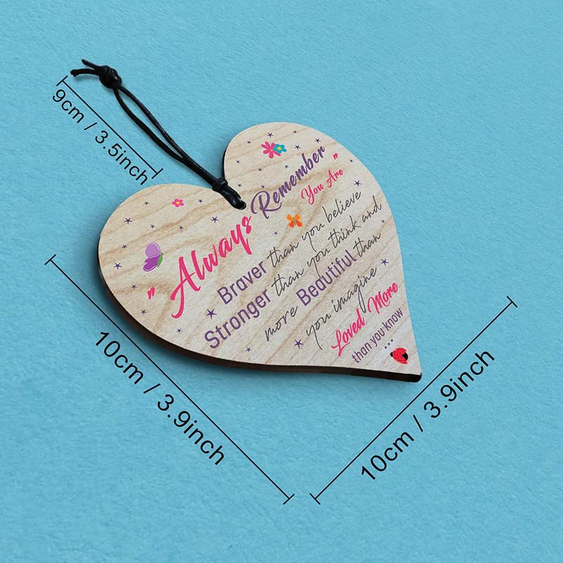 KILSPU Targa in legno rustica da appendere a forma di cuore con scritta Together Is Our Favorite Place To Be per decorazione di porte e pareti di