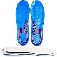 Palmilha Ortopédica Anatomica Silicone Gel Alívio De Dor Calcanhar, Esporão, Fascite Tamanho Unico Ajustável Homens e Mulheres (36 a 41)