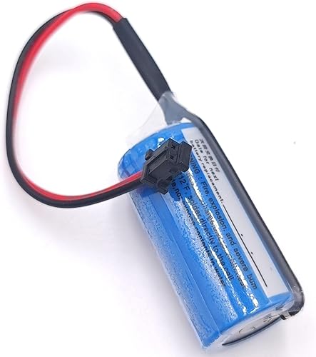 Miniatura 3 de (2 unidades 3V 1800mAh CR17335SE-R Q6BAT batería no recargable para Mitsubishi Q170HBATC Q25PRHCPU QNS FANUC System PLC Memory Backup Power