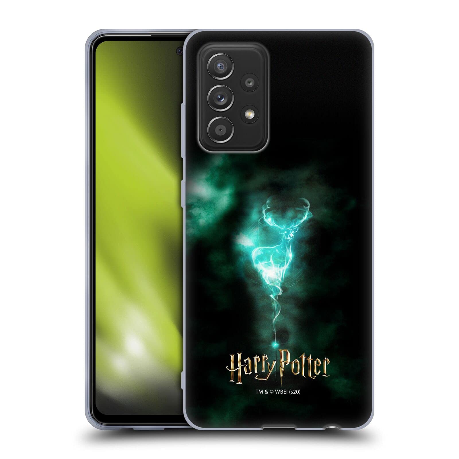 Head Case Designs Custodia Harry Potter Hufflepuff | Morte Hallows IV | Compatibile Con Galaxy A52/A52s/5G | Protezione Militare Antiurto - 5