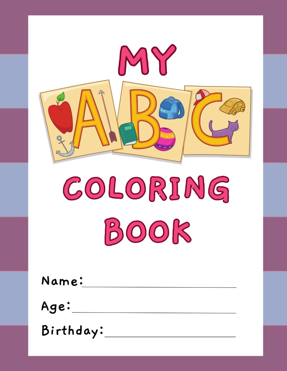 MY ALPHABET COLORING BOOK