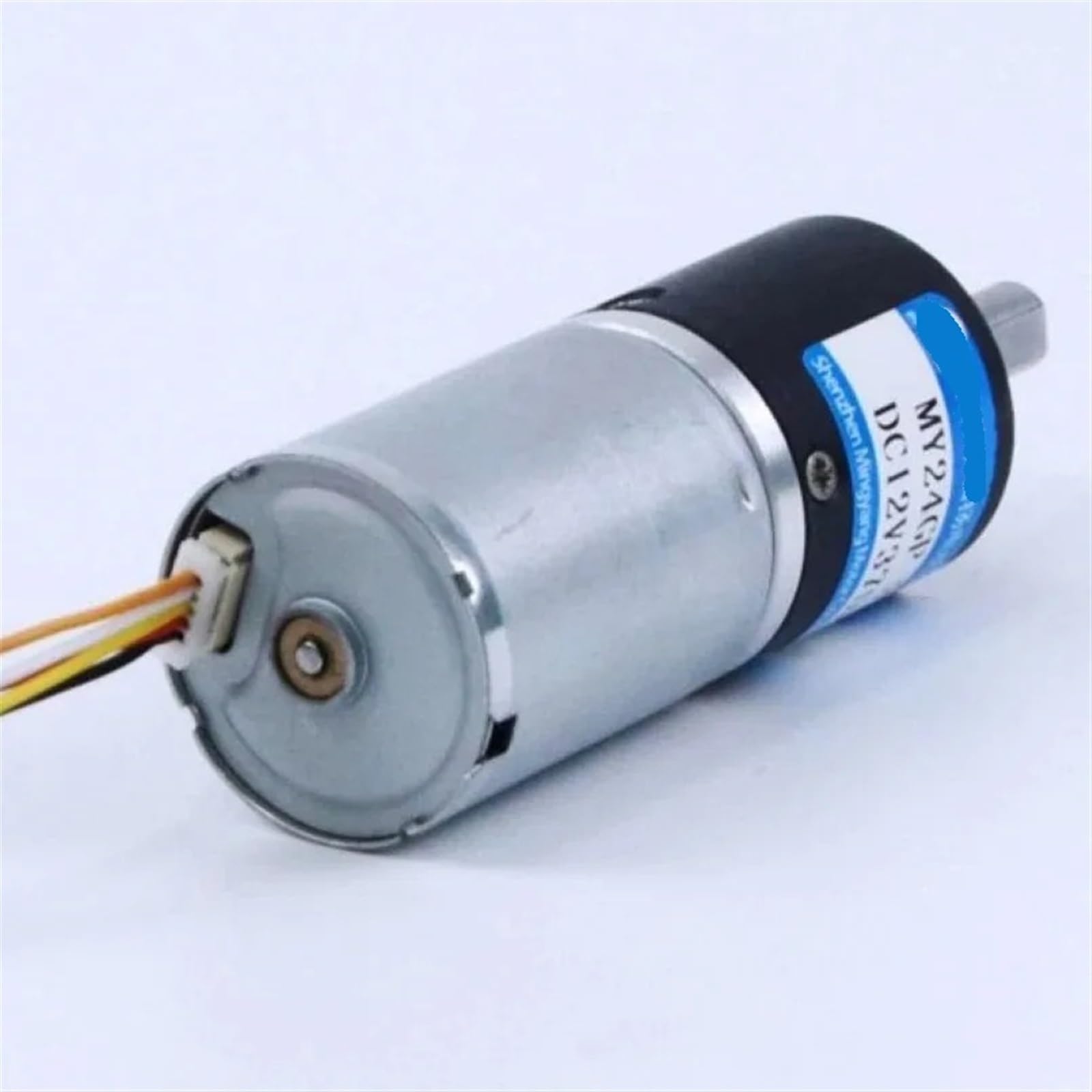 Bezszczotkowy silnik planetarny DC 12 V 24 mm, średnica wału 4 6, regulowana prędkość, zgodnie z ruchem wskazówek zegara i przeciwnie do ruchu wskazówek zegara (12 V Motorand, 6 mm 1200 obr./min)