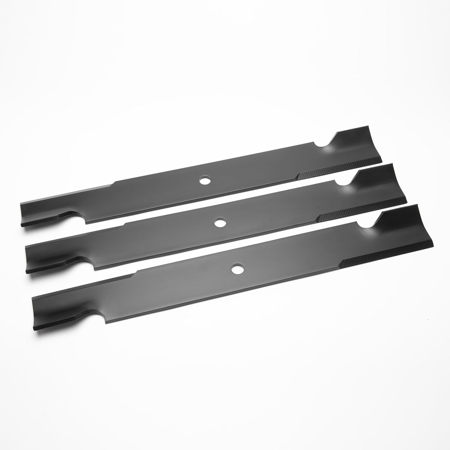 (3 Pack) 60 Inch Mower Blades Fit for Bad Boy Exmark Gravely Hustler Toro Dixie Chopper 038-2007-00 High Lift Mulching Blades, Replaces Exmark 633483, 038-2007-00, 038-6050-00, Toro 105771803