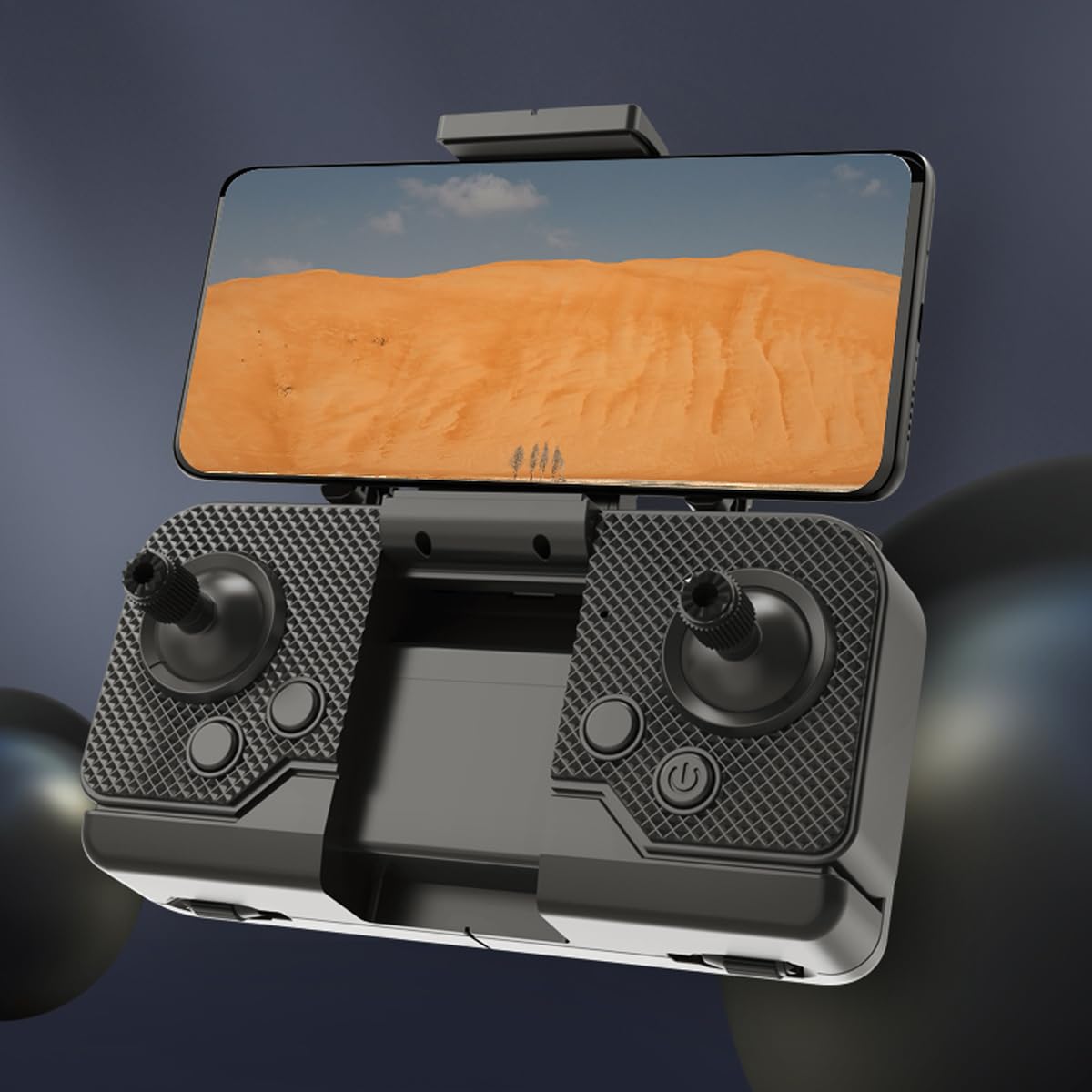PRIXTON Drone Alpha Pro, Cámara, WiFi, Sensor Anticolisión Multidireccional, Estabilizador óptico