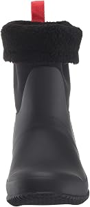 Buy HUNTER Original Roll Top Sherpa Snow Boot Black 11 at Amazon.in