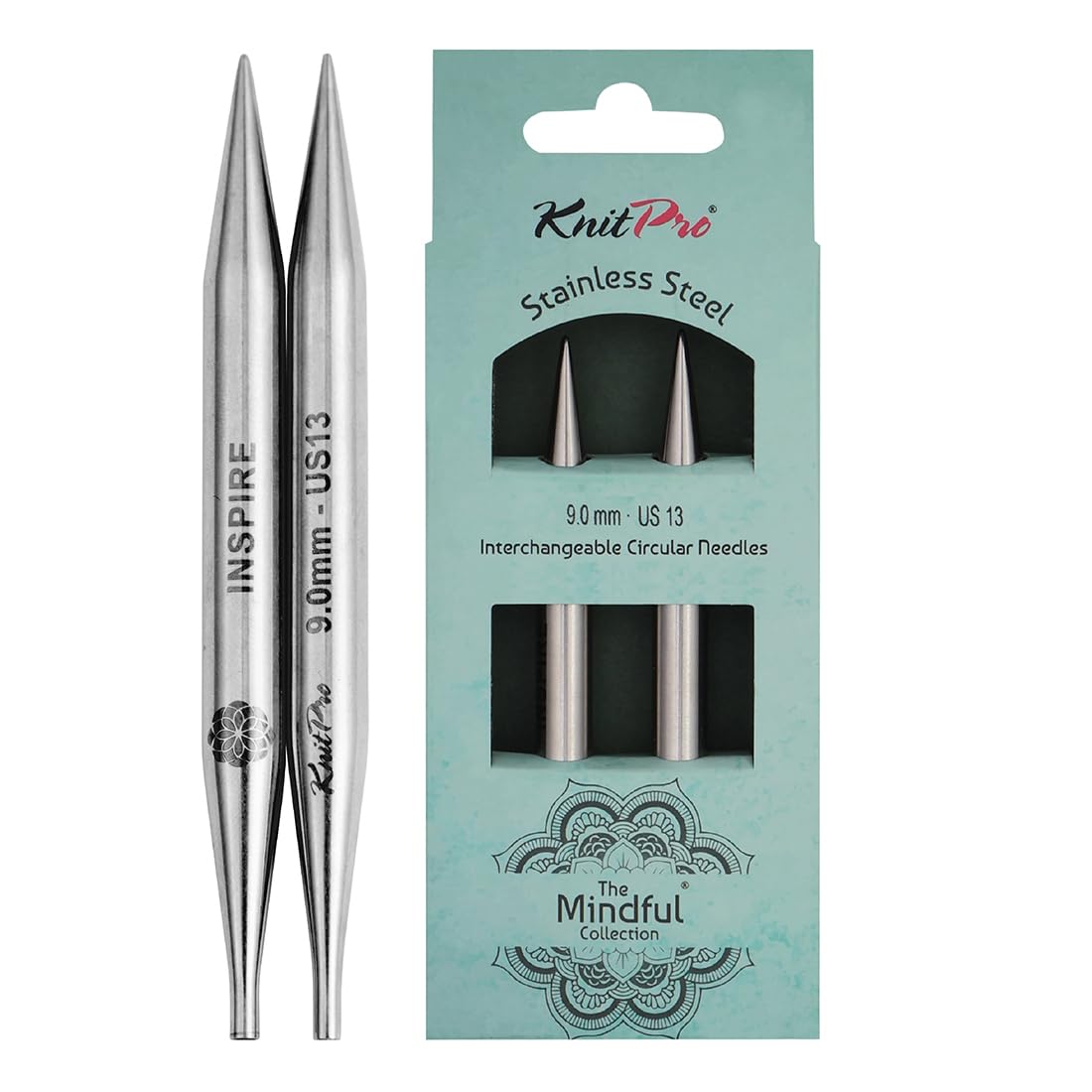 KnitPro The Mindful Collection Interchangeable Circular Needles 5" (13cm) | Size 9mm