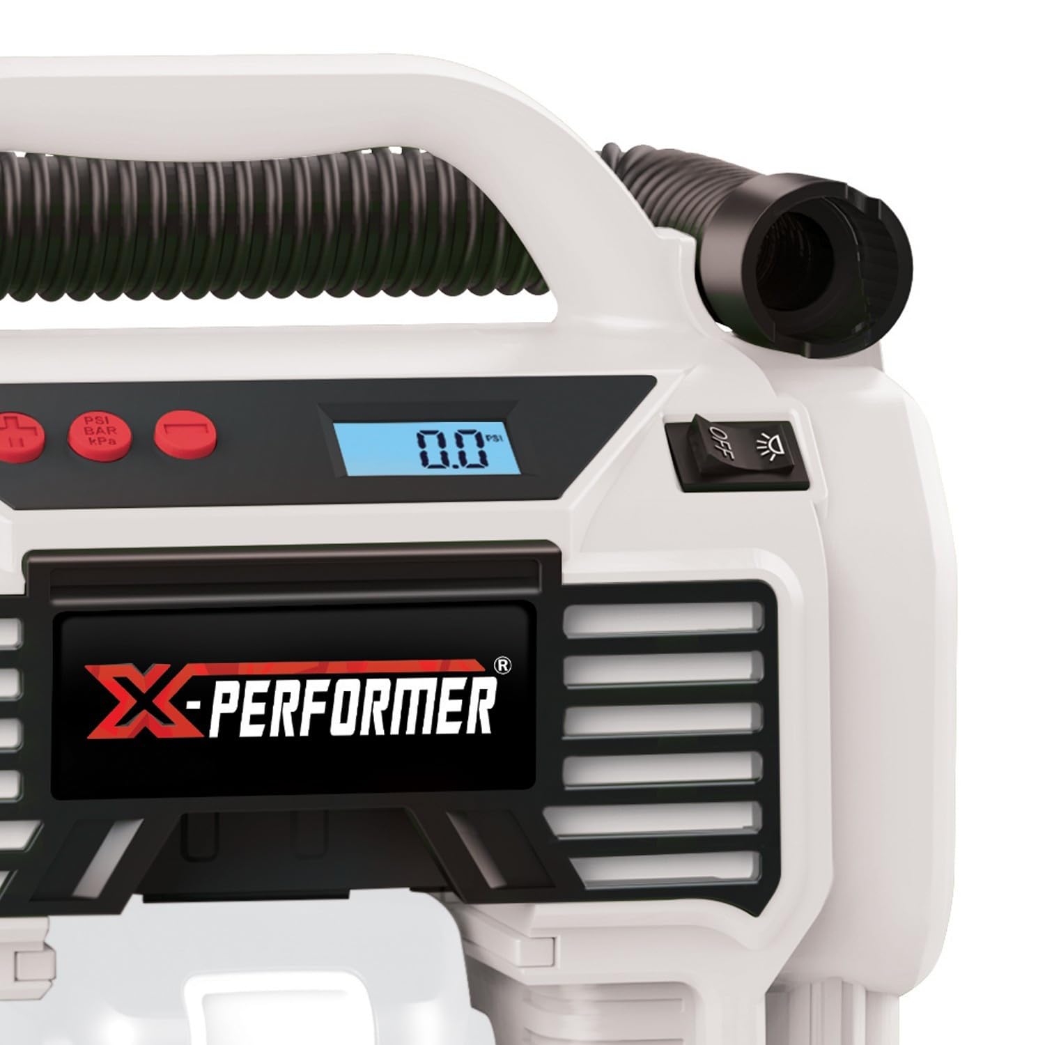 Gonfleur - Mini Compresseur - X-Performer XP2AIR20LI - sans fil 20V/12V - Pression 11 bar - Batterie 2Ah et chargeur inclus
