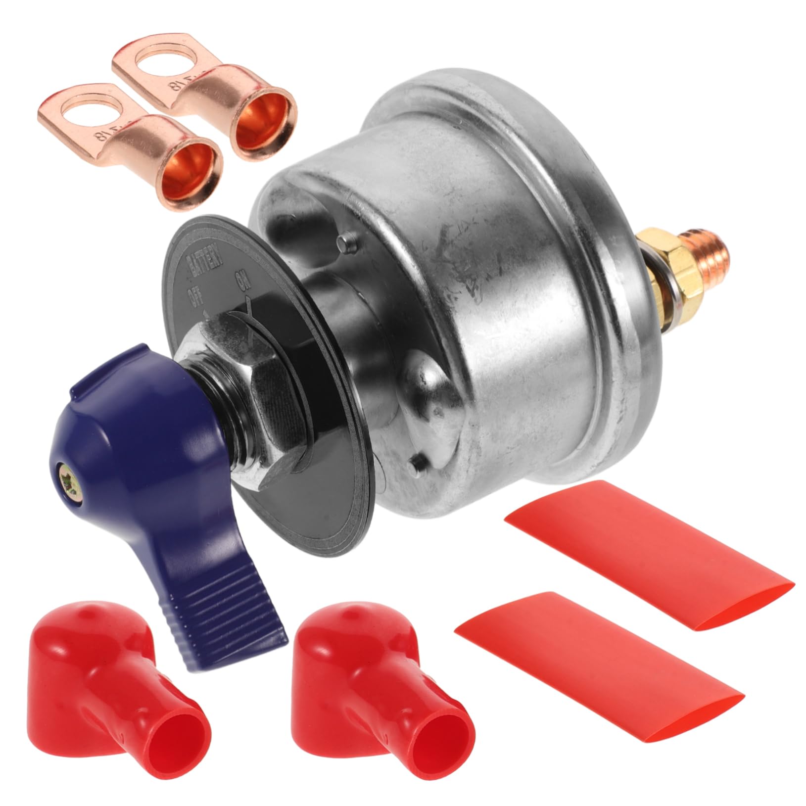 Cabilock Heavy Duty Battery Disconnect Switch Leak Design for Rvs Boats Construction Machinery Versatile Shut Off Switch for Applications